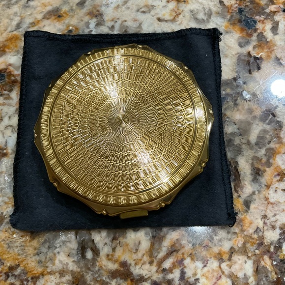 Vintage KIGU of London Flamingo Powder Compact - Picture 2 of 3